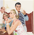 Marshall Dawson Miller Magazine Illustration Artwork