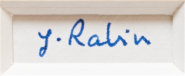 Bill Clinton, Yitzhak Rabin and Yasser Arafat Signed Display of the Historic Oslo I Middle East Peace Accord -- Measures 25.5'' x 26.5'' -- With PSA/DNA COAs