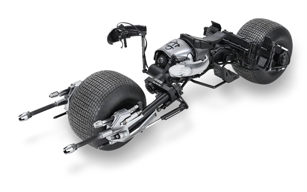 Anne Hathaway Signed Batpod Model from ''The Dark Knight Rises''