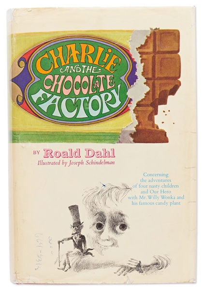 Roald Dahl Signed First Edition of ''Charlie and the Chocolate Factory'' in Original Dust Jacket