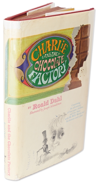 Roald Dahl Signed First Edition of ''Charlie and the Chocolate Factory'' in Original Dust Jacket