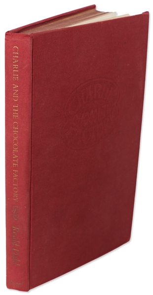 Roald Dahl Signed First Edition of ''Charlie and the Chocolate Factory'' in Original Dust Jacket