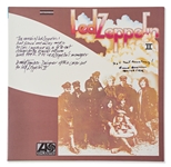 Led Zeppelin II Album Signed by Artist David Juniper & Frank Borman, the Apollo Astronaut Whos on the Cover Because Juniper Thought He Was Neil Armstrong -- Borman Writes Not Neil Armstrong!
