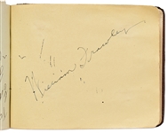 Over 150 Autographs of Music, Movie & Sports Stars -- Includes Signatures of Elvis Presley, Orson Welles, Nat King Cole, John Wayne, Boris Karloff, Fats Waller, Edward G. Robinson, Lou Costello & More