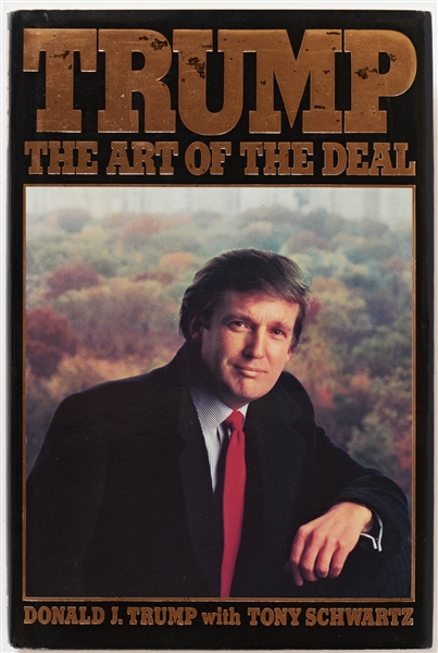 Donald Trump Signed First Edition of ''The Art of the Deal'' -- With PSA/DNA COA