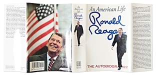 Ronald Reagan Signed First Edition of His Autobiography ''An American Life'' -- With PSA/DNA COA