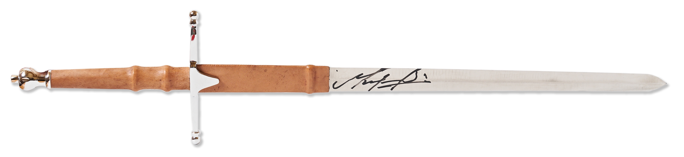 Mel Gibson Signed Braveheart Sword