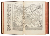 Rare 1493 First Edition of ''Nuremberg Chronicle'', the Illustrated High Point of Printing in the Age of Incunable -- Complete with 1,809 Woodcuts
