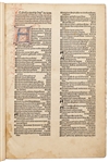 Rare 1493 First Edition of ''Nuremberg Chronicle'', the Illustrated High Point of Printing in the Age of Incunable -- Complete with 1,809 Woodcuts