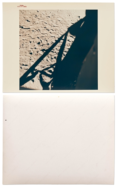 Lot of 10 Original NASA Red-Number Photos, All with ''A Kodak Paper'' on Verso -- Includes First Image Taken by a Human of the Whole Earth, First U.S. Spacewalk, View of the Moon During Apollo 8, Etc.