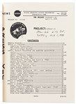 Fred Haise Signed Apollo 13 Press Kit, Adding the Famous Quote from the Mission: ''Houston, we've had a problem here!''