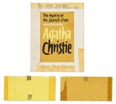 Original Artwork for the Agatha Christie Crime Story The Mystery of the Spanish Chest