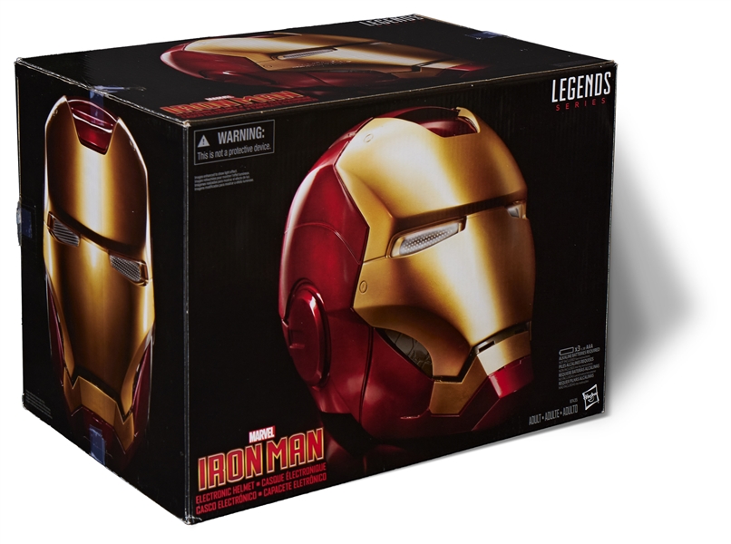 Robert Downey Jr. Signed ''Iron Man'' Helmet -- With Beckett Hologram COA