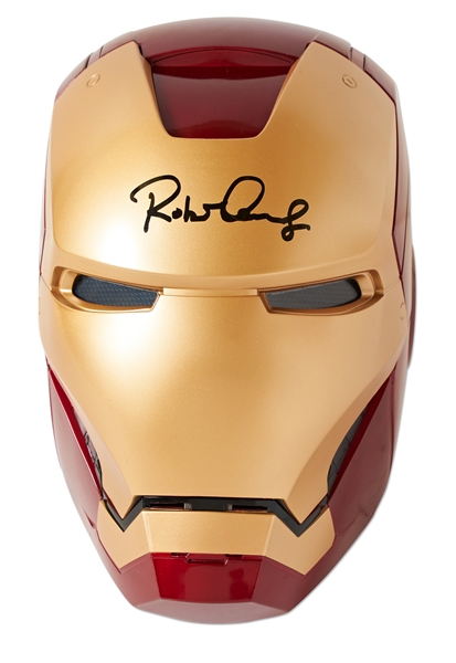 Robert Downey Jr. Signed ''Iron Man'' Helmet -- With Beckett Hologram COA