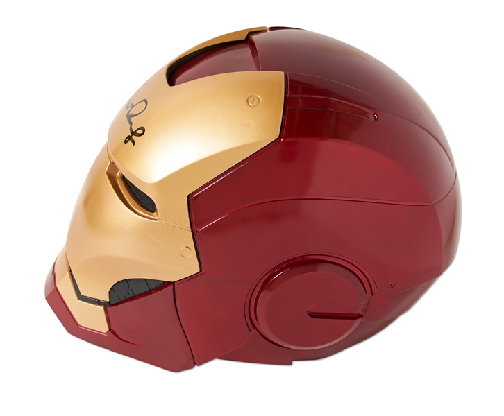 Robert Downey Jr. Signed ''Iron Man'' Helmet -- With Beckett Hologram COA