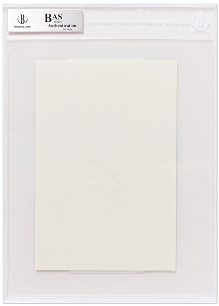 Barack Obama Souvenir Signed Copy of His Birth Certificate -- With Beckett Encapsulation