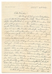 Carl Jung Autograph Letter Signed -- ''...I am very preoccupied with my paper on synchronicity...''