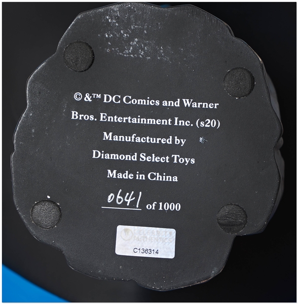 Kevin Conroy Signed Limited Edition ''Batman'' Bust -- Conroy Voiced ''Batman'' in the DC Animated Universe from 1992-2022