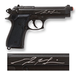 Mel Gibson Signed Lethal Weapon Beretta M92 Pistol Prop