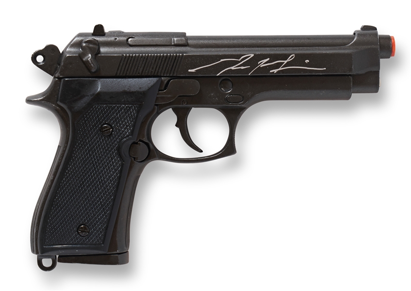 Mel Gibson Signed ''Lethal Weapon'' Beretta M92 Pistol Prop