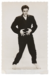 Elvis Presley Signed Postcard -- With Epperson COA