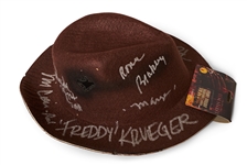 Nightmare on Elm Street Cast-Signed Freddy Krueger Fedora -- Includes Signature of Freddy Himself, Robert Englund