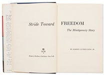 Martin Luther King Signed Copy of ''Stride Toward Freedom'' -- Bold Signature Without Inscription -- With JSA COA