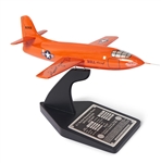 Chuck Yeager Signed Bell X-1 Model Airplane -- The Plane Yeager Piloted When He Broke the Sound Barrier in 1947
