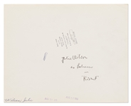 Pair of Photos by Ormond Gigli of Actress Julie Wilson