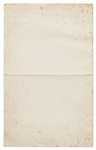 Winston Churchill Autograph Letter Signed as a Young Man, Circa 1903