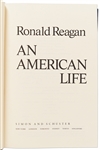 Ronald Reagan Signed ''An American Life'' Special Limited Edition -- Housed in Luxury Oak Case With Audiotapes of ''Speaking My Mind''