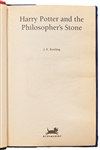 First Edition, First Printing Hardback of ''Harry Potter and the Philosopher's Stone'' by J.K. Rowling -- One of Only 500 Copies, the Book That Started It All