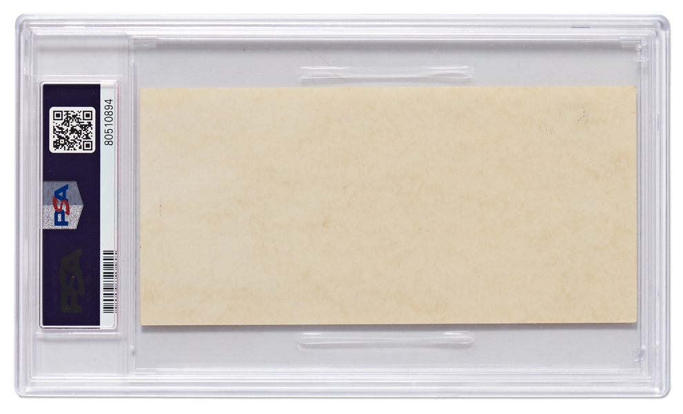 Richard Nixon Impeachment Trial Ticket -- Full, Unused U.S. House Ticket to the Impeachment Trial -- Encapsulated & Graded 8 by PSA/DNA