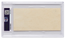 Richard Nixon Impeachment Trial Ticket -- Full, Unused U.S. House Ticket to the Impeachment Trial -- Encapsulated & Graded 8 by PSA/DNA