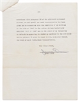 James Dean Signed Agreement with Warner Brothers from April 1954 -- Dean Agrees to Repay a Loan Just Before He Started Filming ''East of Eden''