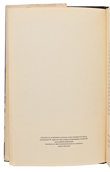 Norman Rockwell Signed First Edition of ''My Adventures as an Illustrator'' -- Uninscribed