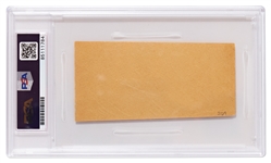 Jackie Robinson Signature -- Encapsulated by PSA/DNA