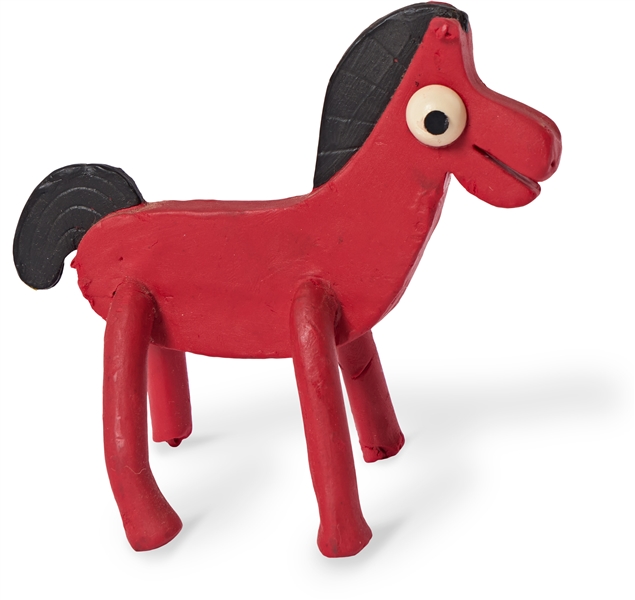 Pokey Clay Puppet Screen-Used in the Film ''Gumby: The Movie''