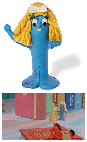 Goo Clay Puppet Screen-Used in the Film ''Gumby: The Movie''