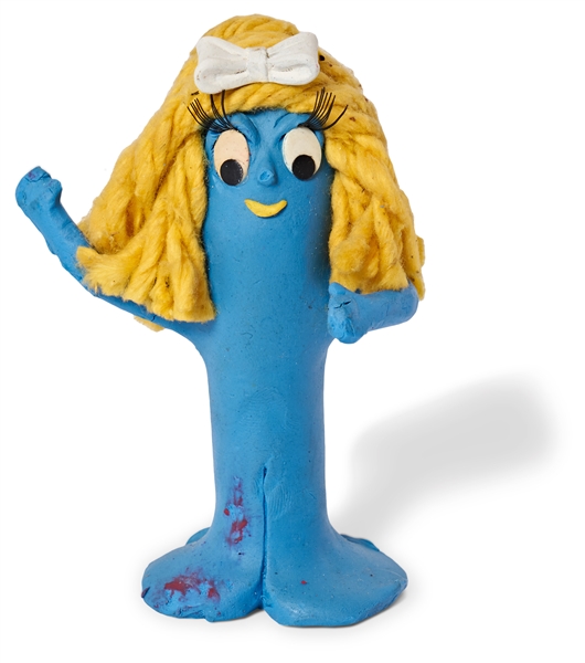 Goo Clay Puppet Screen-Used in the Film ''Gumby: The Movie''