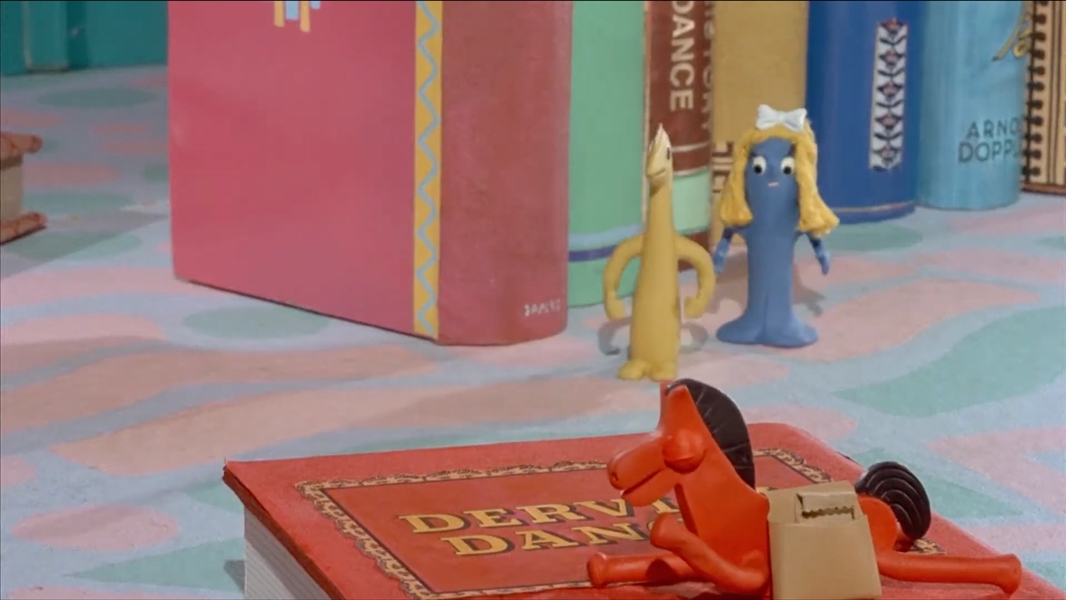 Goo Clay Puppet Screen-Used in the Film ''Gumby: The Movie''