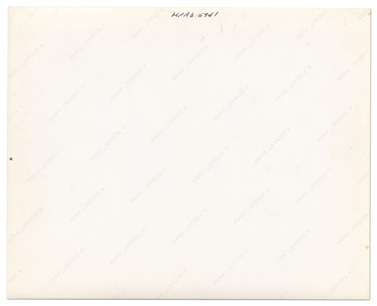 Apollo 11 Red Number NASA Photo of the Round Earth -- Printed on ''A Kodak Paper''