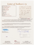 Banastre Tarleton Autograph Letter Signed -- Rare Letter by Tarleton, Head of the British Legion or ''Tarleton's Legion'' in the Revolutionary War -- With JSA COA