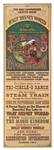 Disney Worlds Fort Wilderness Resort & Campground Poster, Circa 1974