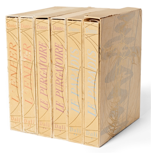 Complete Set of 100 Woodblocks from Salvador Dali's ''Divine Comedy'' -- Near Fine Condition