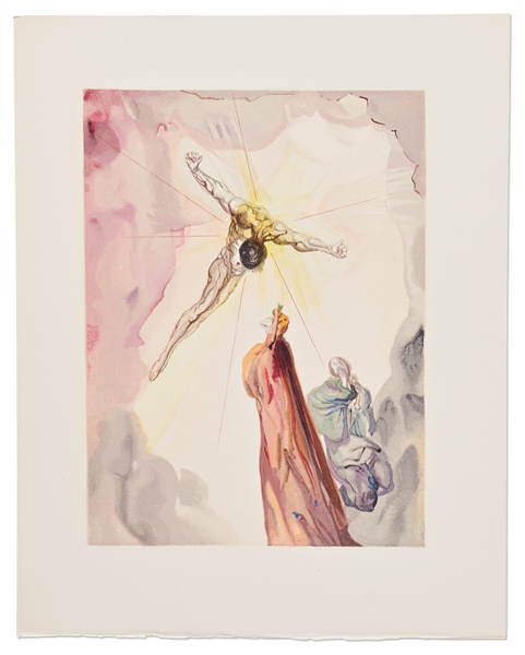 Complete Set of 100 Woodblocks from Salvador Dali's ''Divine Comedy'' -- Near Fine Condition