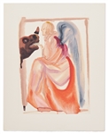 Complete Set of 100 Woodblocks from Salvador Dali's ''Divine Comedy'' -- Near Fine Condition