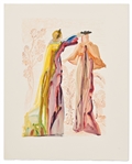 Complete Set of 100 Woodblocks from Salvador Dali's ''Divine Comedy'' -- Near Fine Condition