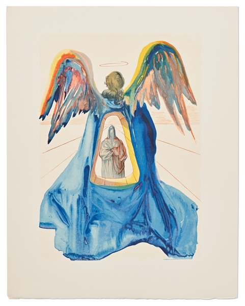 Complete Set of 100 Woodblocks from Salvador Dali's ''Divine Comedy'' -- Near Fine Condition