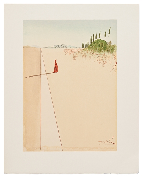 Complete Set of 100 Woodblocks from Salvador Dali's ''Divine Comedy'' -- Near Fine Condition